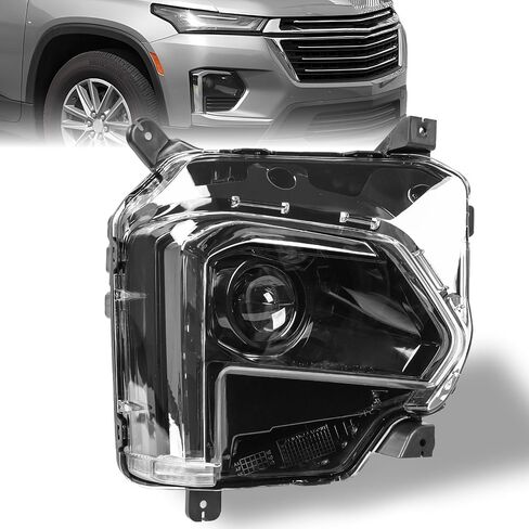 Full LED Head Light Assembly for Chevy Traverse 2022-2024, Full LED W/O LED DRL Head Lamp Headlight Assembly for Chevy Chevrolet Traverse 2022 2023 2024 GM2503525C 85596374, Right (Passenger Side) in Saudi Arabia