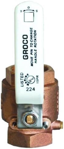 Groco 1 2 صمام كروي FF برونزي Ibv-500 in Kuwait