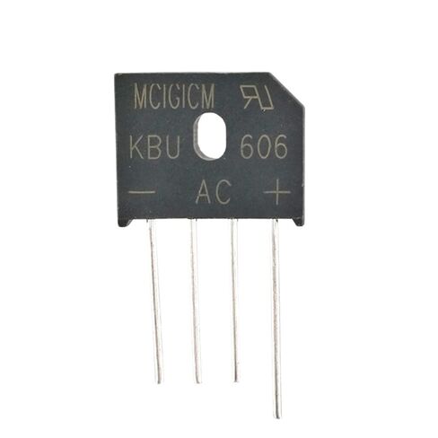 10 قطعة 6A 600 فولت مقوم الجسر الثنائي kbu606 in Kuwait