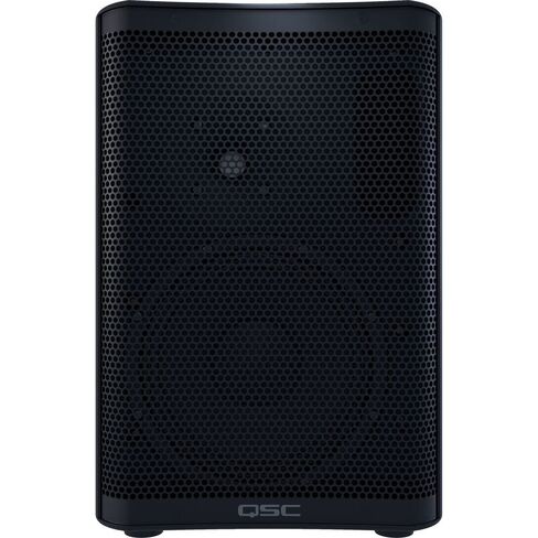 مكبر صوت QSC CP8 ثنائي الاتجاه مقاس 8 بوصات بقدرة 1000 واط مع DSP (زوج) مع حامل مكبر صوت فولاذي Auray SS-47S-PB مع حافظة وكابل 2X XLR-XLR in Kuwait