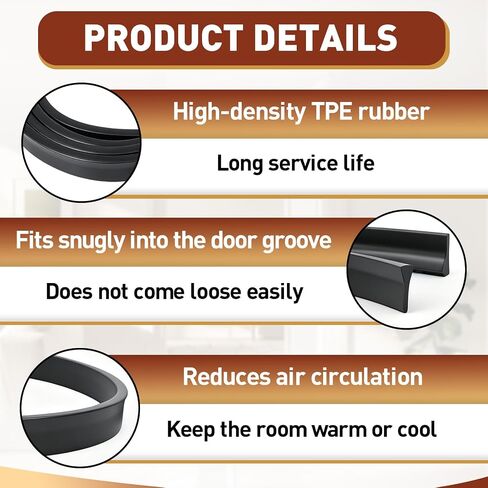 4PCS Replacement Bottom Sweep Fin Weatherstrip Compatible with Andersen Pull-Down Storm Door, Wind & Weatherproof Door Bottom Seal Weather Stripping Accessories (Black) in Kuwait