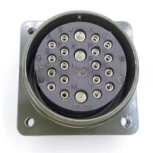 1Pc only not Like pic Shown 4-axis Connector Aviation Plug 28-11S 22 pin 17 | 28-11 Alloy Pipe Fittings in Kuwait