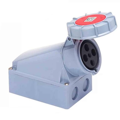 IEC60309 Waterproof Industrial Plug and Socket 4Pin 125A 380V-415V 3P+E Flame Retardant IP67 in Kuwait