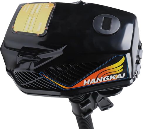 1000W 48V Electric Outboard Motor, Heavy Duty Hangkai Outboard Motor, Kayak Engine, 551Lbs Thrust Short Shaft Transom Mounting Brushless Motor, Outboard Boat Motor Engine for Boats (4.0JET PUMP) in Kuwait