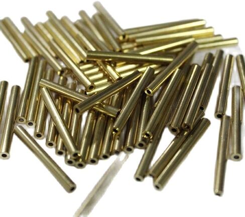 GTPBAO 10Pcs Brass Metal Tubing 3mm 4mm 8mm 10mm 13mm 20mm for Craft Projects Shower Curtain Rods and Door Frames straight(4x0.5x5mm) in Kuwait