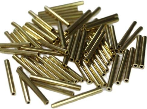 GTPBAO 10Pcs Brass Metal Tubing 3mm 4mm 8mm 10mm 13mm 20mm for Craft Projects Shower Curtain Rods and Door Frames straight(4x0.5x5mm) in Kuwait
