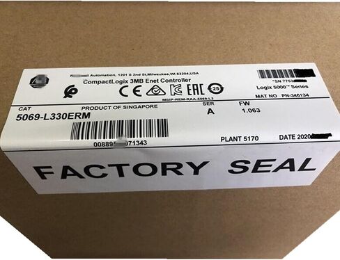 5069-L330ERM وحدة PLC 5069L330ERM وحدة تحكم الحركة مختومة في الصندوق ضمان لمدة سنة واحدة in Kuwait