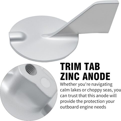 67F-45371-00-00 Trim Tab Zinc Anode, Replacement for Yamaha Outboard 20-300HP in Kuwait
