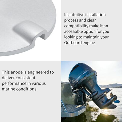 67F-45371-00-00 Trim Tab Zinc Anode, Replacement for Yamaha Outboard 20-300HP in Kuwait