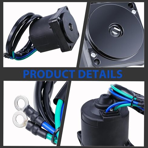 68V-43880-00 Tilt Trim Motor Compatible with Yamaha 115-225HP F115 F150, Replaces 64E-43880 67H-43880 Series in Kuwait