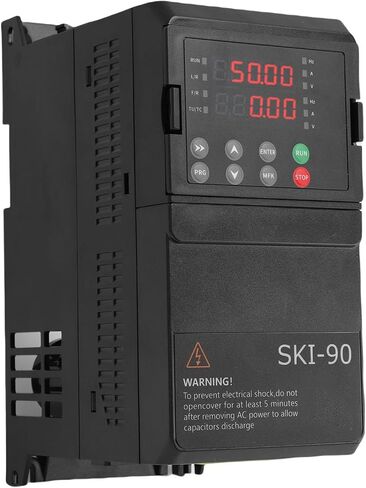 Generic Solar Variable Frequency Drive High Stability DC 3PH Input 3PH 2.5A Output Frequency Converter for 0.75KW Motor Solar Uses Flame Retardant ABS in Kuwait