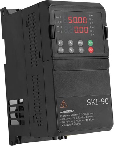 Generic Solar Variable Frequency Drive High Stability DC 3PH Input 3PH 2.5A Output Frequency Converter for 0.75KW Motor Solar Uses Flame Retardant ABS in Kuwait