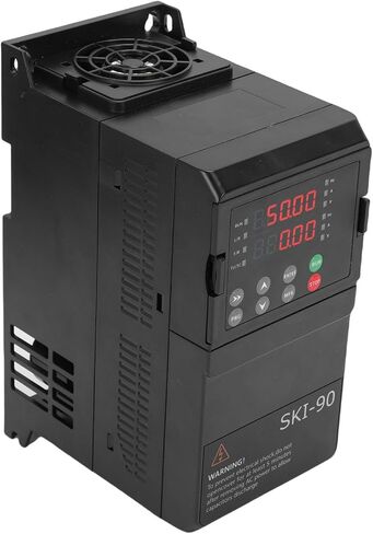 Generic Solar Variable Frequency Drive High Stability DC 3PH Input 3PH 2.5A Output Frequency Converter for 0.75KW Motor Solar Uses Flame Retardant ABS in Kuwait