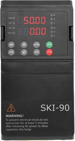 Generic Solar Variable Frequency Drive High Stability DC 3PH Input 3PH 2.5A Output Frequency Converter for 0.75KW Motor Solar Uses Flame Retardant ABS in Kuwait