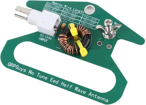 Zunate Balun PCB 49:1 Balanced to Unbalanced Transformer for Shortwave 5‑35MHz Tuning Free, Inverted V Horizontal, Amateur Radio Ham Band, 50W 100W, BNC Female in Kuwait