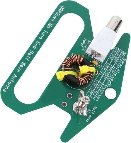 Zunate Balun PCB 49:1 Balanced to Unbalanced Transformer for Shortwave 5‑35MHz Tuning Free, Inverted V Horizontal, Amateur Radio Ham Band, 50W 100W, BNC Female in Kuwait