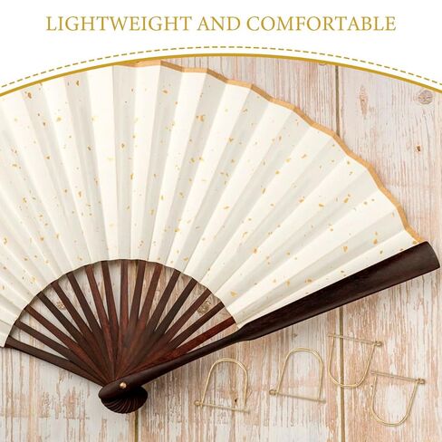 ULTECHNOVO 4set Metal Rivet Nails for Folding Fans Soft Metal Fan Shaft Pins and DIY Crafting Suitable for Palace Style in Kuwait