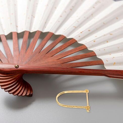 ULTECHNOVO 4set Metal Rivet Nails for Folding Fans Soft Metal Fan Shaft Pins and DIY Crafting Suitable for Palace Style in Kuwait