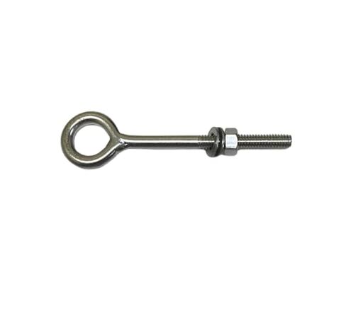 US STAINLESS 2 Pieces Stainless Steel 316 Eye Bolt 5/16" x 4 1/2" UNC No Shoulder Short Thread Marine Grade Pitch of 18 in Kuwait