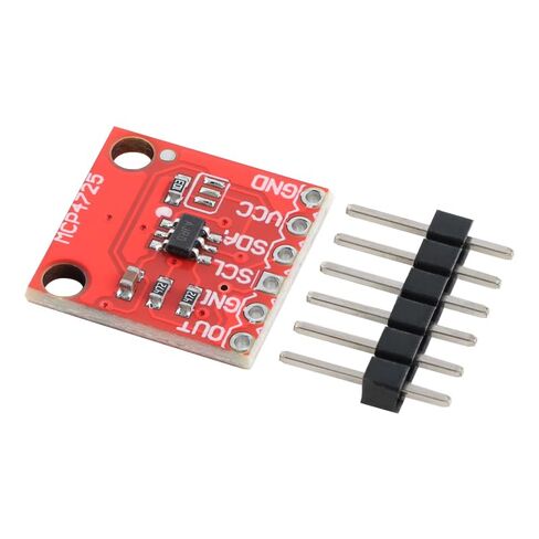 5Pcs MCP4725 12-Bit DAC I2C Interface Digital-to-Analog Converter Board in Kuwait