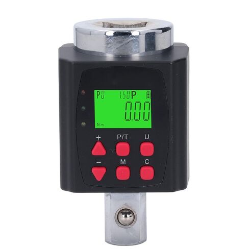 Digital Torsion Meter 3/4 Inch Electronic Torsion Wrench Adapter 10-1000 N.m 5 Units 10 Sets Preset Audible Visual Prompt in Kuwait