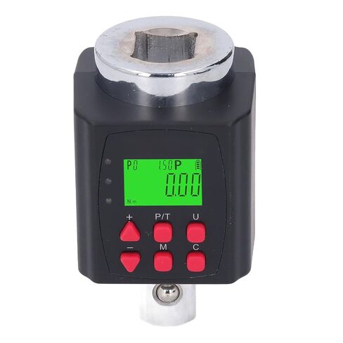 Digital Torsion Meter 3/4 Inch Electronic Torsion Wrench Adapter 10-1000 N.m 5 Units 10 Sets Preset Audible Visual Prompt in Kuwait