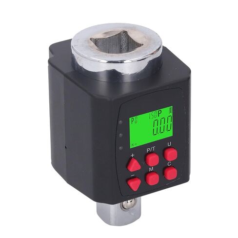 Digital Torsion Meter 3/4 Inch Electronic Torsion Wrench Adapter 10-1000 N.m 5 Units 10 Sets Preset Audible Visual Prompt in Kuwait