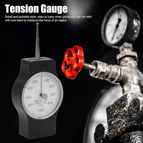 Socobeta Single Needle Tension Dynamometer Dial Tension Meter 1000g Portable Mechanical Tensiometer for Pressure Tensile Tests in Kuwait