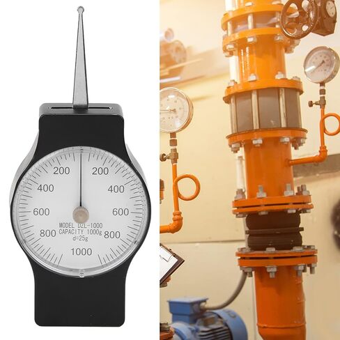 Socobeta Single Needle Tension Dynamometer Dial Tension Meter 1000g Portable Mechanical Tensiometer for Pressure Tensile Tests in Kuwait