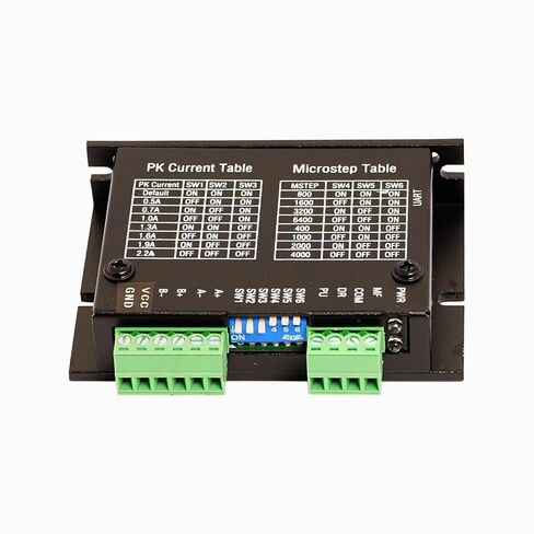 FUYU FMDD36D22NOM 2-Phase Hybrid Stepper Motor Driver,DC12-36V 2.2A,DSP Digital Stepper Motor Controller,8 Microstep Resolutions up to 6400 Steps/Rev,200Kpps,for NEMA14/17 39-42mm Stepper Motors in Kuwait