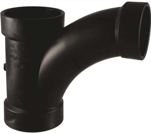 بديل لـ NIBCO C5812LHD2 2 بوصة. ABS DWV Hub x Hub x Hub المحملة الصحية ذات نصف القطر الطويل in Kuwait