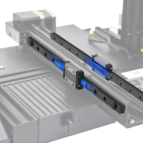 Creativity MGN12 300mm Linear Rail Guide with MGN12H Stainless Steel Black Carriage Block for Ender 3, Corexy, DIY 3D Printers Upgrades and CNC Machine (Type H,300 mm) in Saudi Arabia