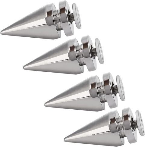 Pssopp Screw Spike Studs, Metallic Rivets, Durable Tree Design for DIY Craft and Clothing Accessories in Kuwait