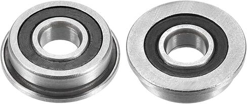 4Pack Storage Case Holder Box 4Pcs F695-2RS Flanged Ball Bearing 5x13x4mm Double Sealed (GCr15) Chrome Steel Bearings in Kuwait