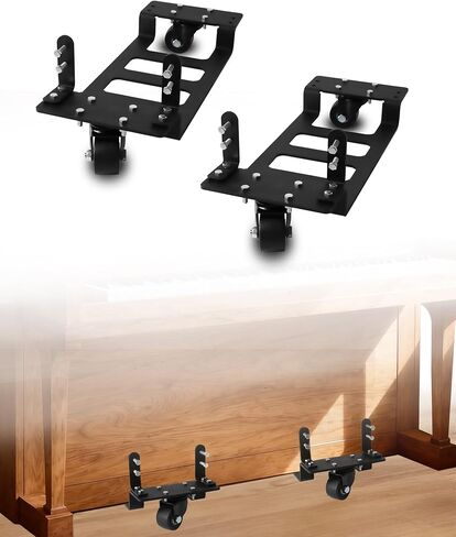 Heavy-Duty Piano Dolly for Moving, Piano Dollies Come with 360° Swivel Casters, Piano Moving Dolly is Suitable for Transporting Pianos in Homes, Schools, Concert Halls, and Public Squares-2Pcs in Kuwait