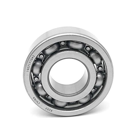 6203 17X40X12mm P5 Open Deep Groove Ball Bearings Single Row 1Pcs in Kuwait