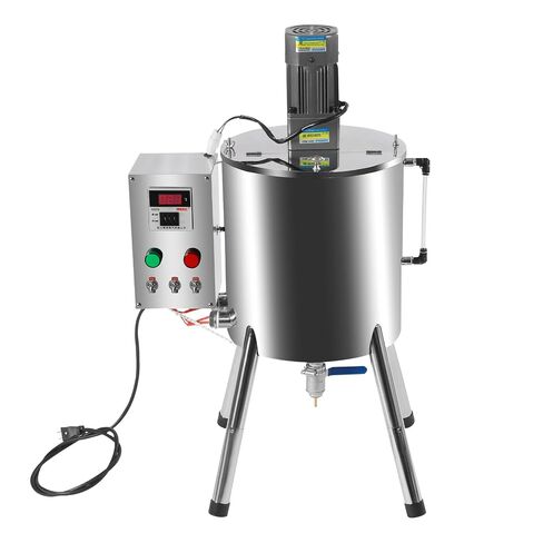 Heating Mixing Filling Machine 30L Stirring Tank Lipstick Paste Machine 110V Filler Lipstick Filling Machines 32-572℉ Temperature Adjustable Stirring Tank for for Lipsticks, Shoe Polish in Kuwait