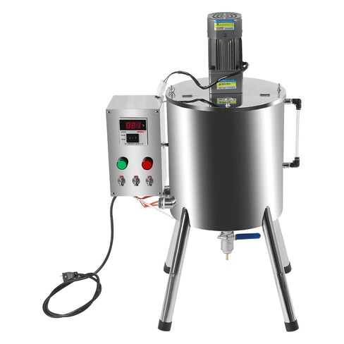 Heating Mixing Filling Machine 30L Stirring Tank Lipstick Paste Machine 110V Filler Lipstick Filling Machines 32-572℉ Temperature Adjustable Stirring Tank for for Lipsticks, Shoe Polish in Kuwait