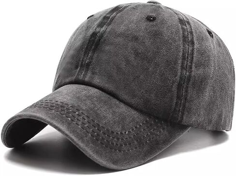 Adjustable Classic Low Profile Baseball Cap – Unstructured Cotton Golf Hat for Men and Women in Kuwait