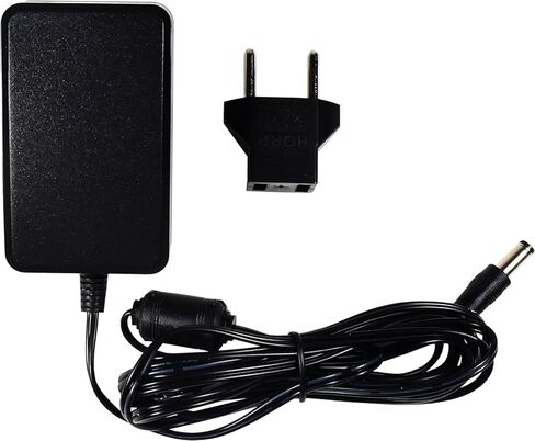 HQRP AC Adapter/Power Supply Compatible with Yamaha PSR-E223 / PSRE223 / PSR-E303 / PSRE303 Keyboards Replacement [UL Listed] Plus HQRP Euro Plug Adapter in Kuwait