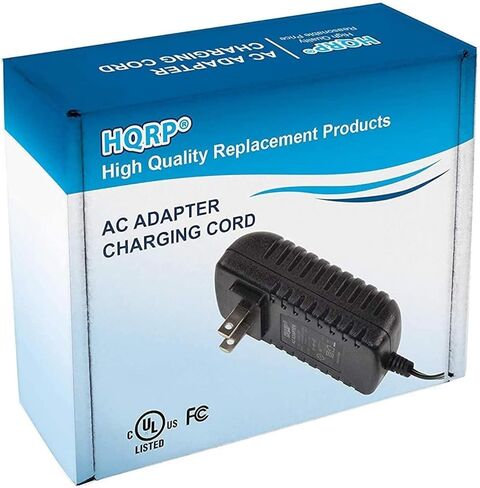 HQRP AC Adapter/Power Supply Compatible with Yamaha PSR-E223 / PSRE223 / PSR-E303 / PSRE303 Keyboards Replacement [UL Listed] Plus HQRP Euro Plug Adapter in Kuwait
