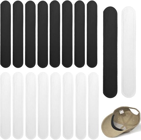 50 Pcs Self Adhesive Hat Sweat Liner Prevent Makeup Stains Hats Liners Bands Absorbent Sweat Protection for Golf Baseball Caps Helmet in Kuwait
