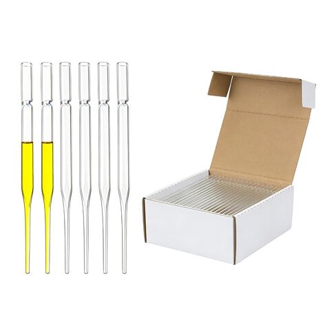 5-3/4 Inch Pasteur Glass Pipettes - Disposable Borosilicate Glass Pasteur Pipette 200PCS in Kuwait