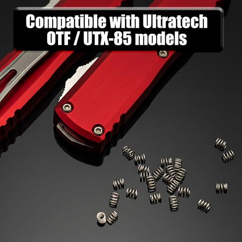 20 قطعة من نوابض زر الضغط المتوافقة مع ملحقات سكاكين سلسلة Microtech Ultratech UTX-85 UTX85 وOTF UT DIY in Kuwait