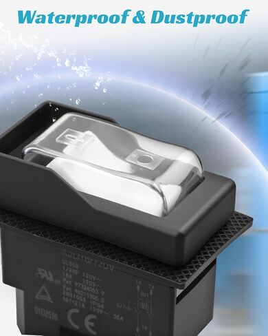 KJD16/120V التبديل الكهرومغناطيسي - 16A 120V AC محرك التحكم التبديل حماية الزائد in Kuwait