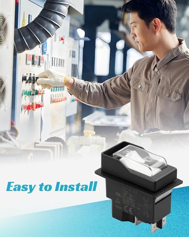 KJD16/120V التبديل الكهرومغناطيسي - 16A 120V AC محرك التحكم التبديل حماية الزائد in Kuwait
