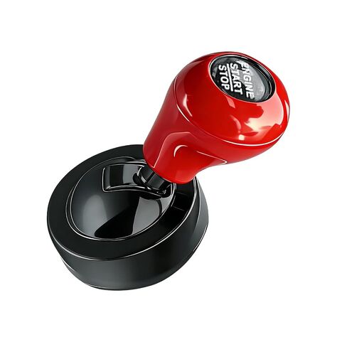 Joystick Push Start Rocker Cover, Red Unlabeled Metal One Button Start Lever, Universal Game Console Style for Most Vehicle Models in Kuwait