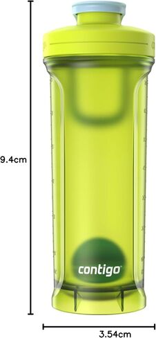 Contigo Shake & Go Water Bottle 28 Oz Glacier/Juniper in Kuwait