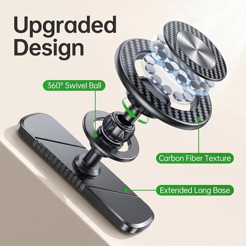 Alloy Magnetic Golf Cart Phone Holder for MagSafe iPhone,Heavy Duty Metal Golf Cart Phone Mount Compatible with EZGO Club Car Yamaha,Strong Magnet Golf Cart Accessories,Golf Gifts for Men Dad Husband in Kuwait