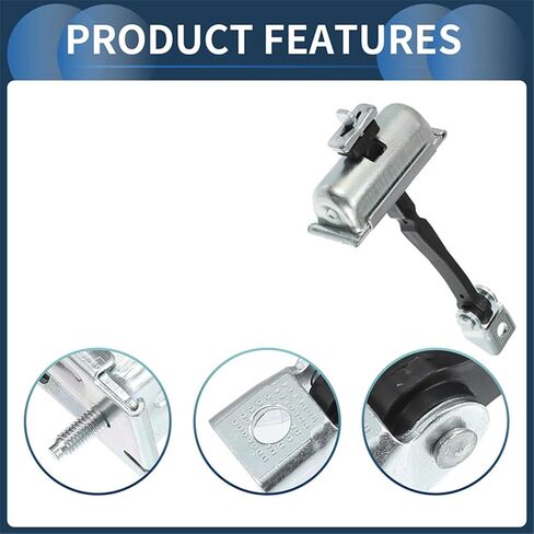 Car Door Hinges, Car Door Hinge, for Vauxhall, for Corsa D MK4 S07 2006-2014, for Corsa E MK5 X15 2014-2024 Door Check Strap Stopper Limiter 13242975 5160259 in Kuwait